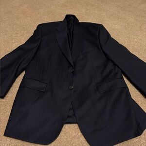 Chaps Dark Pinstripe Blazer